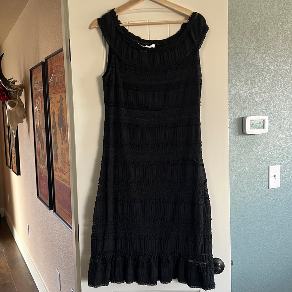 Large lace dress